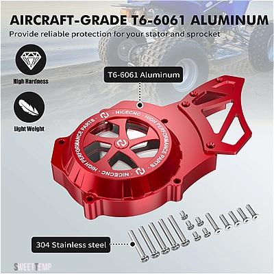 互換品 ヤマハ BLASTER 200 ステーター スプロケット カバー ガード キャップ プロテクター BLASTER 200 YFS200SE SPECIAL EDITION ATV 2個J-15411-00-0