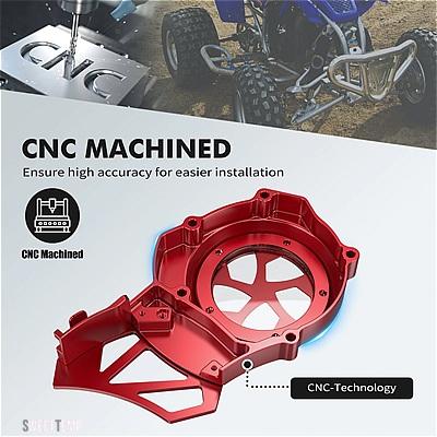 互換品 ヤマハ BLASTER 200 ステーター スプロケット カバー ガード キャップ プロテクター BLASTER 200 YFS200SE SPECIAL EDITION ATV 2個J-15411-00-0