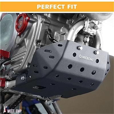 互換品 ホンダ XR650L 650 L 1993-2022-24 バイク スキッド プレート エンジン ボトム ガード スプラッシュ シャーシ プロテクター_6