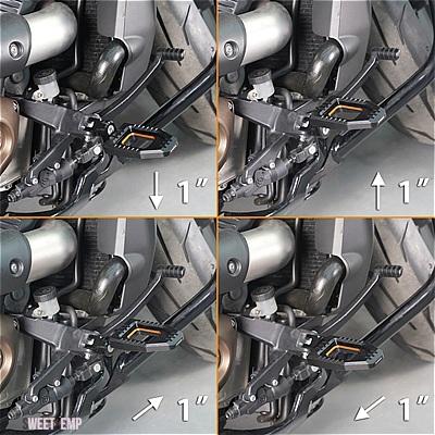 互換品 ハーレー 2021-2024 スポーツスター S フットペグ アジャスタブル フォレスト ストリート ボブ FXBB 107 18-20 ストリート ボブ FXBBS 114 21-20