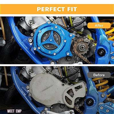 互換品 ヤマハ バイク モーター カバー ガード YZ65 YZ80 YZ85 YZ 65 80 85 2002-2022 2021 イグニッション カバー プロテクター アクセサリー