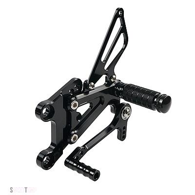ブランド登録なし - 取り替えっこ品 1050 2005 10 01 T595 1997 1998 トライアンフ 自動二輪車 フットペグ フットレスト 後押し仕かける 迅速さ トリプル EFI デイトナ
