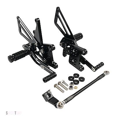 ブランド登録なし - 取り替えっこ品 1050 2005 10 01 T595 1997 1998 トライアンフ 自動二輪車 フットペグ フットレスト 後押し仕かける 迅速さ トリプル EFI デイトナ