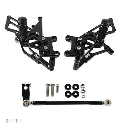 ブランド登録なし - 取り替えっこ品 1050 2005 10 01 T595 1997 1998 トライアンフ 自動二輪車 フットペグ フットレスト 後押し仕かける 迅速さ トリプル EFI デイトナ