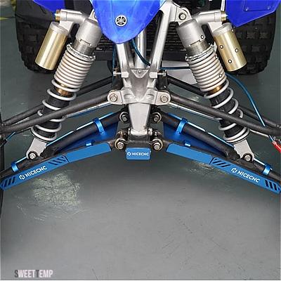 互換品 ヤマハ YFZ450R A-ARM スキッドプレートガード ビレットアルミ YFZ450R 2009-2024 2017 YFZ450RSE 2009-2024 YFZ450X ATV アクセサリー_5