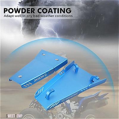 互換品 ヤマハ YFZ450R A-ARM スキッドプレートガード ビレットアルミ YFZ450R 2009-2024 2017 YFZ450RSE 2009-2024 YFZ450X ATV アクセサリー_7