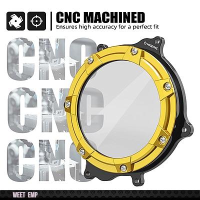 互換品 スズキ DRZ400SM DRZ400S DRZ 400E DRZ 400 SM DRZ400 E S SM 2000-2022-24 アルミ クリア クラッチ カバー ガード プロテクター_8
