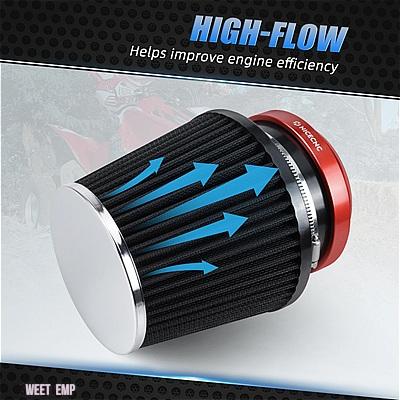互換品 ホンダ ATV エアフィルター インテーク キット #17211-HP1-600 TRX450R TRX450ER TRX 450R アルミ 大容量エア