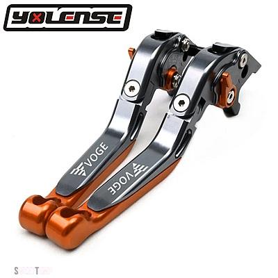 互換品 VOGE バイクアクセサリー 折りたたみ延長可能ブレーキクラッチレバー LONCIN 500R 300R 300RR 300AC ABS バージョンご注意くだい_14