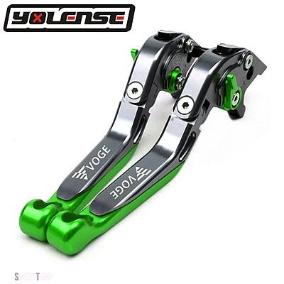 互換品 VOGE バイクアクセサリー 折りたたみ延長可能ブレーキクラッチレバー LONCIN 500R 300R 300RR 300AC ABS バージョンご注意くだい_15