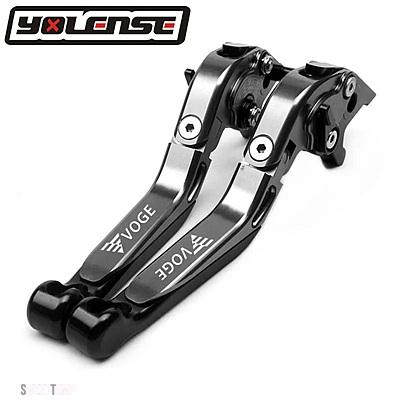 互換品 VOGE バイクアクセサリー 折りたたみ延長可能ブレーキクラッチレバー LONCIN 500R 300R 300RR 300AC ABS バージョンご注意くだい_16