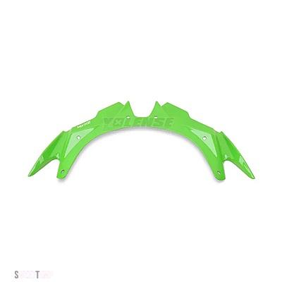 互換品 カワサキ バイク フロントフェアリング ウイングレット エアロダイナミミック ウイング シェル カバー ガード キット ZX-25R ZX-4RR ZX-4R_15