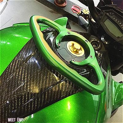 カワサキ バイク CNC 助手席ハンドグリップ ハンドグリップ