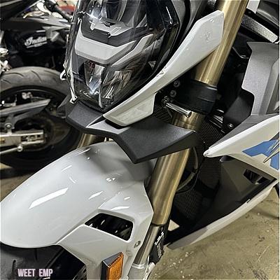 互換品 BMW S1000R M1000R 2021-24 バイク アクセサリー ウイングレット フェアリング フォワード リップ スポイラー ウィンド ウィング