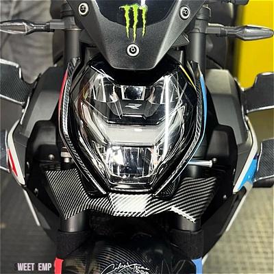 互換品 BMW S1000R M1000R 2021-24 バイク アクセサリー ウイングレット フェアリング フォワード リップ スポイラー ウィンド ウィング