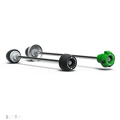 互換品 カワサキ ニンジャ H2/H2R 2015-18 フロント リア ホイール スピンドル クラッシュ プロテクション_6