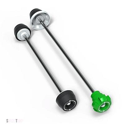 互換品 カワサキ ニンジャ H2/H2R 2015-18 フロント リア ホイール スピンドル クラッシュ プロテクション_8