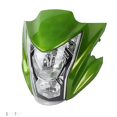 互換品 カワサキ バイク フロント ヘッドライト ランプ カウリング フェアリング ER6N ER-6N 2012-2015
