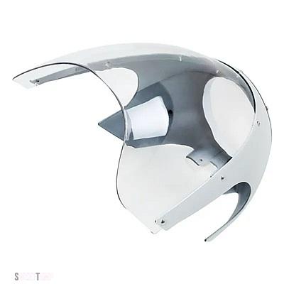 互換品 ハーレー バイク 5 3/4インチ フロントヘッドライトフェアリング ウィンドシールド ダイナ スポーツスター 1200_7