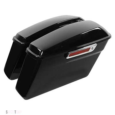 互換品 ハーレー バイク ハード サドルバッグ サドルバッグ 変換ブラケット ソフテイル ファットボーイ FLST 1984-2017