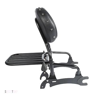 互換品 インディアン バイク 12 インチ バックレスト シーシーバー キャリア チーフ クラシック ヴィンテージ ダークホース