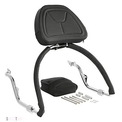 互換品 ホンダ バイク ブラック シーシーバー バックレスト セット ゴールドウィング GL1800 2001-2017_3