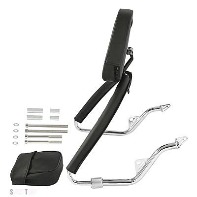 互換品 ホンダ バイク ブラック シーシーバー バックレスト セット ゴールドウィング GL1800 2001-2017_4