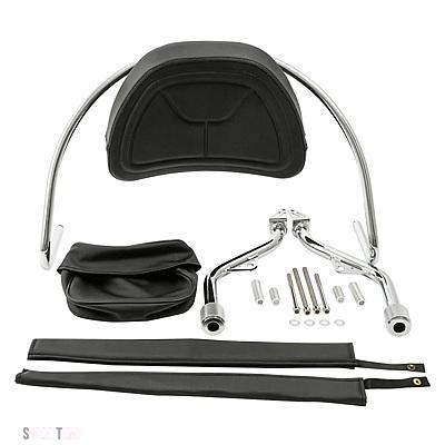 互換品 ホンダ バイク ブラック シーシーバー バックレスト セット ゴールドウィング GL1800 2001-2017_5