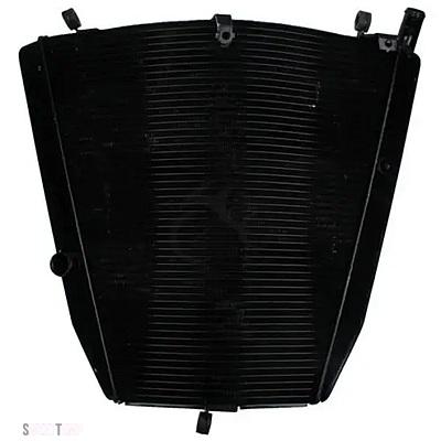 互換品 ホンダ バイク ラジエーター クーラー アルミ ブラック CBR1000RR CBR 1000 RR 2004-2005