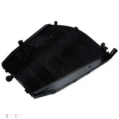 互換品 ホンダ バイク ラジエーター クーラー アルミ ブラック CBR1000RR CBR 1000 RR 2004-2005
