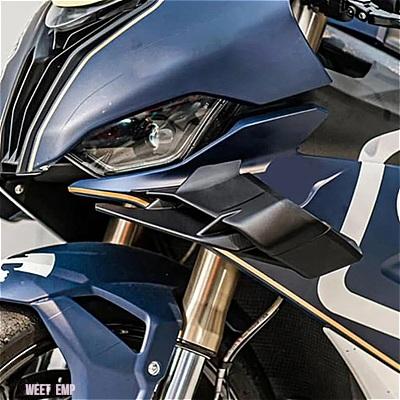 互換品 BMW バイクフェアリングフロントディフレクターサイドウィンドウィングスポイラーエアロダイナミミックウィングレットR S1000 S1000RR 2019-2023_6