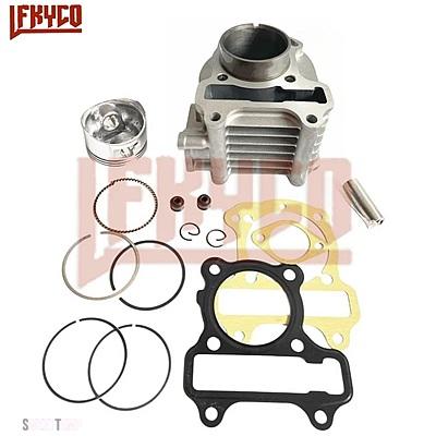 互換品 ホンダ バイクアクセサリー 50MM エンジンパーツ シリンダーキット 100CC モーター WING WUYANG PRINCESS GGC100 WH100T-A-H-F モトブロック_4