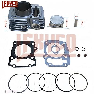 互換品 ホンダ バイクエンジン部品 65.5 MMビッグボアシリンダーキットモーターXR150 CBF150 アップグレード CBF185 CBF200 XR185 XR200