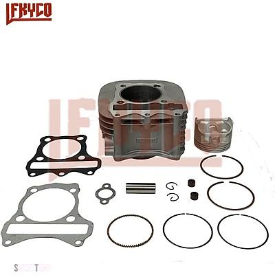 互換品 スズキ バイク 61 MMシリンダーキット 125CC ビッグボアモーター HAOJUE 15P V125 GSR125 LINDY 125 UM125 UZ125 モトブロックスペアパーツ_5