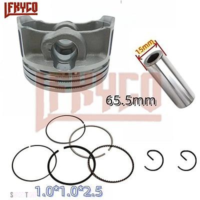 互換品 ホンダ バイクエンジン部品シリンダーボア65.5MM高圧縮ピストンリングキット CRF230 CRF230F CRF230L CG200ビッグCG230
