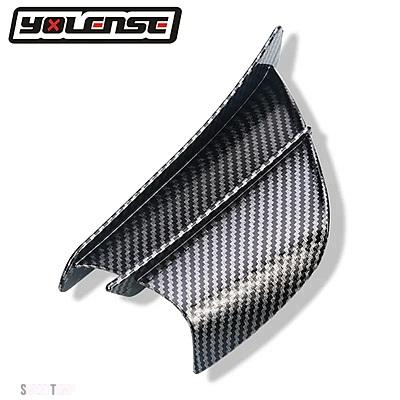 ブランド登録なし - 取り替えっこ品 MT-03 MT-07 MT-09 MT-10 R3 R25 R1 R6 FZ1 FZ6 FZ8 バイクフェアリングエアロダイナミミックウィングキットサイドウィングカバー ヤマハ