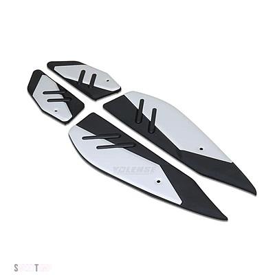 互換品 ヤマハ XMAX X-MAX300 2023 バイクパーツ フロント/リア フットレスト ステップ バイク フットボード ペダル フットペグ_3