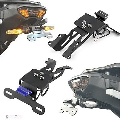 互換品 ヤマハ 2021-2024 TRACER 9 /GT TRACER9 テールタイディライセンスプレートブラケット 9/GT 9GT LED 統合テールライトウィンカーライト