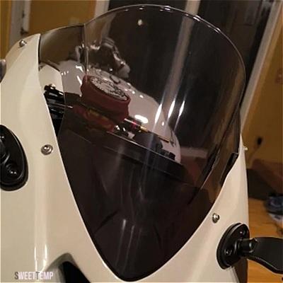 互換品 カワサキ ニンジャ ZX-6R ZX6R 2024 ZX6R 2025 3 色バイクフロントウインドシールドフロントスクリーンバッフルウインドディフレクター