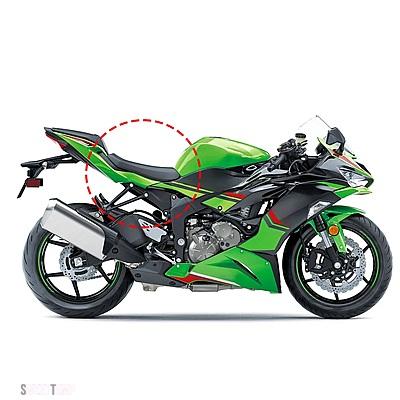 互換品 ZX6R ZX-6R 2019-2025 2024 ドライバーシート リアシート