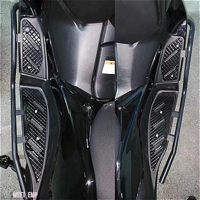 互換品 ヤマハ フットペグ XMAX300 2017-2022-25 バイクプレートスキッドプルーフペダルプレートフットレストフットパッド XMAX300_6