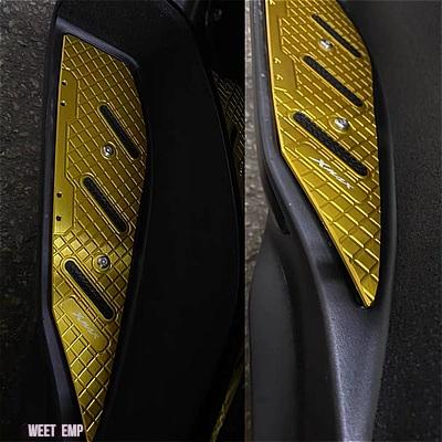 互換品 ヤマハ フットペグ XMAX300 2017-2022-25 バイクプレートスキッドプルーフペダルプレートフットレストフットパッド XMAX300_7