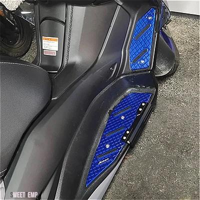 互換品 ヤマハ フットペグ XMAX300 2017-2022-25 バイクプレートスキッドプルーフペダルプレートフットレストフットパッド XMAX300_9