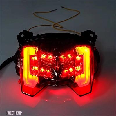 互換品 ヤマハ MT09 MT-09 テールライト ブレーキライト MT-09 2017 2018 2019 LED テールライト ブレーキ リアハザードウインカー インジケーター_4