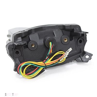 互換品 ヤマハ MT09 MT-09 テールライト ブレーキライト MT-09 2017 2018 2019 LED テールライト ブレーキ リアハザードウインカー インジケーター_5