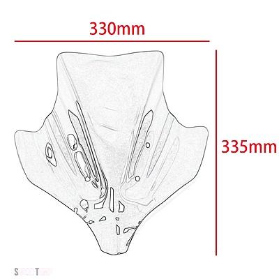 互換品 ヤマハ MT-10 2022 2023 2024 MT10 SP 2022-2024 MT10SP 2023 スポーツ バイク スポーツ ウィンドシールド バイザー ブラック ウィンドスクリー_2