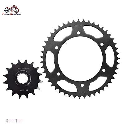 互換品 BMW 520 16T 47T バイクフロントリアスプロケットチェーン F650 94-00 F650GS 99-07 2011-15 F650GS FUNDURO ST STRADA DAKER SERTAO_6