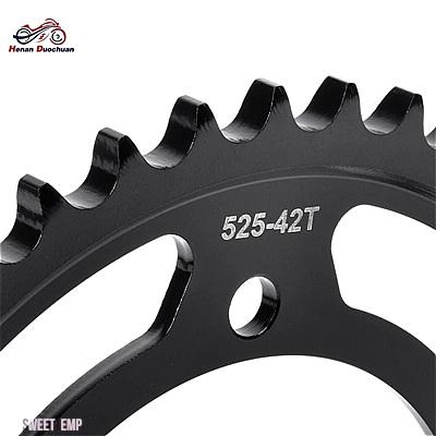 ブランド登録なし - 取り替えっこ品 525-42T 43T 45T 47T GSXR600 750 1000 01-08 GSXS750 15-16 DL650 04-22 DL1000 1050 スズキ 浸炭リアスプロケット 歯車