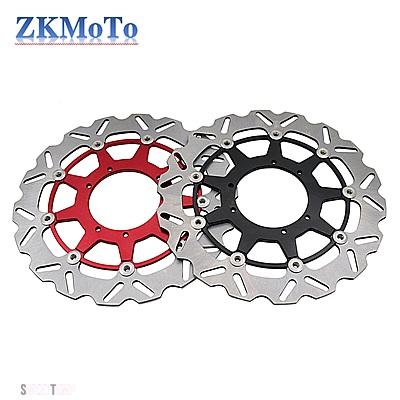 互換品 ホンダ バイク 320 MM 260 MMローターディスクフロントフローティングブレーキディスクCR125 CR250 CRF250R CRF450R CRF450R CRF250X CRF250RX_9