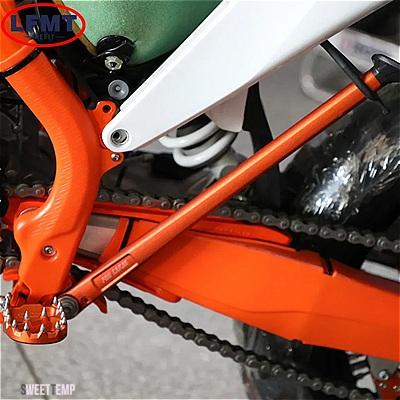 互換品 KTM CNC 125-500 XC XCW XCF XCFW EXC EXCF TPI 6 DAYS GA パーキングサイドスタンド キックスタンド スプリングキット付き バイク_13